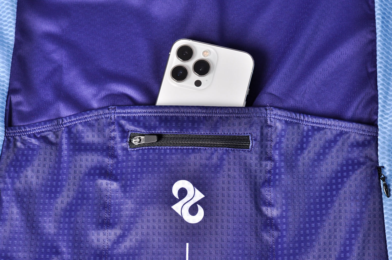 Cobalt and Purple - Jersey Top