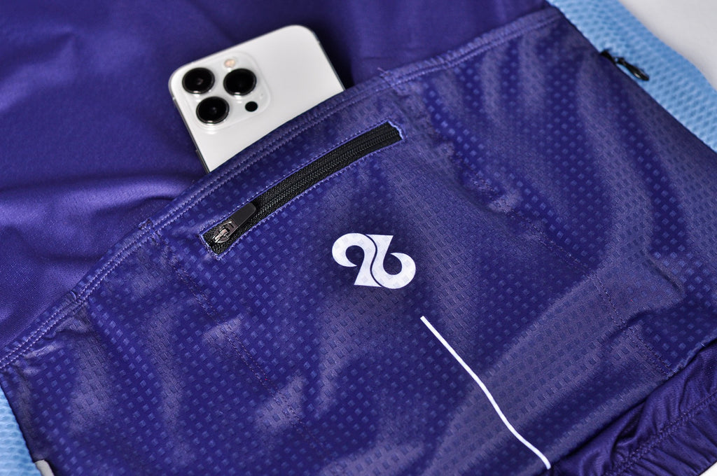 Cobalt and Purple - Jersey Top