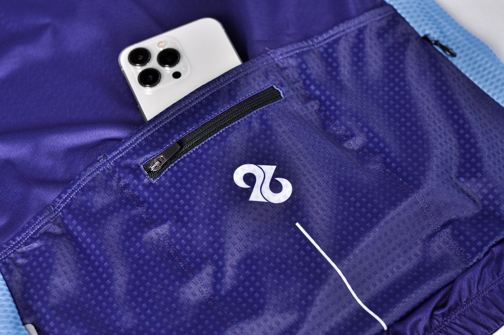 Cobalt and Purple - Jersey Top