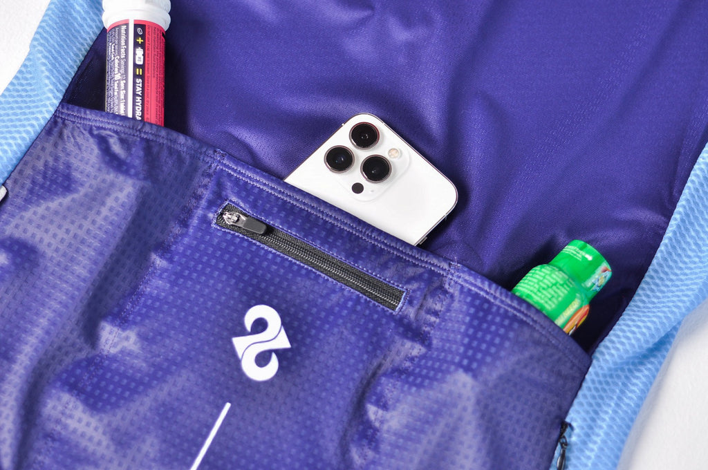 Cobalt and Purple - Jersey Top