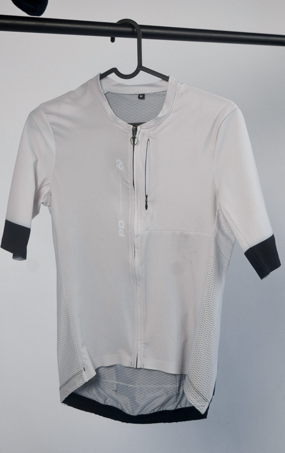 Bone White and Black- Jersey Top