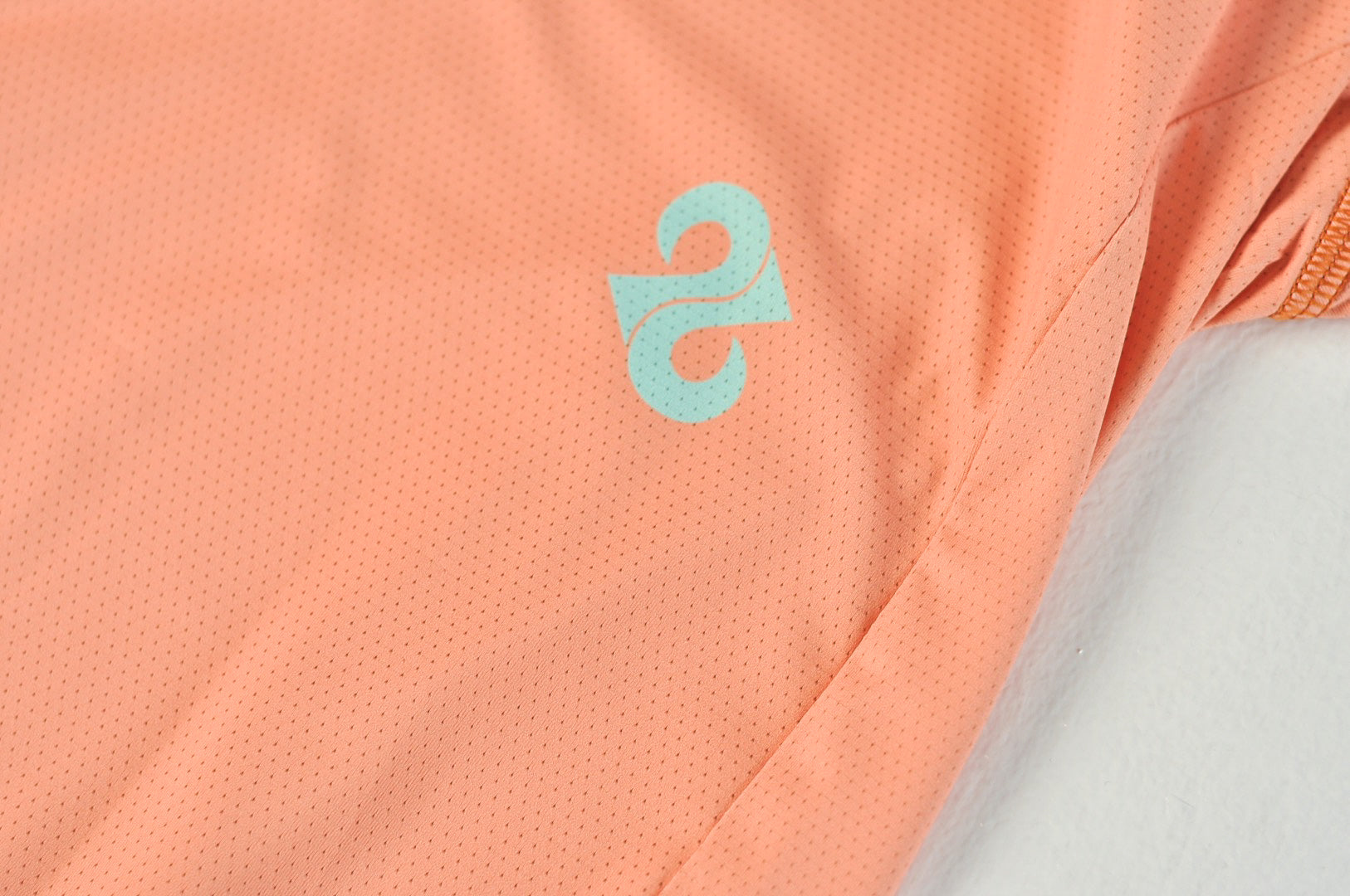 Cream Orange Transition Tech Tee- Tech Shirt