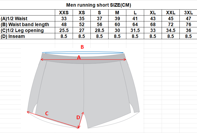 Running Shorts- Speed Split Performance Shorts