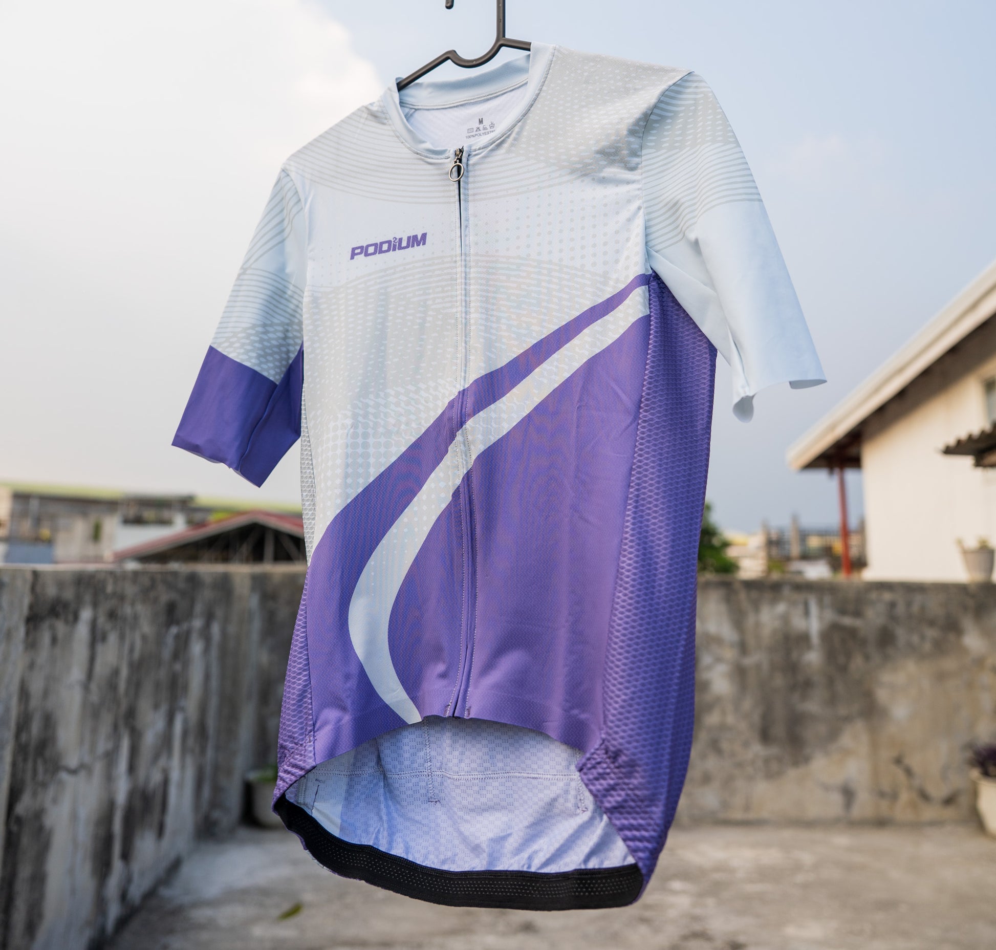 Purple Flux- Jersey Top