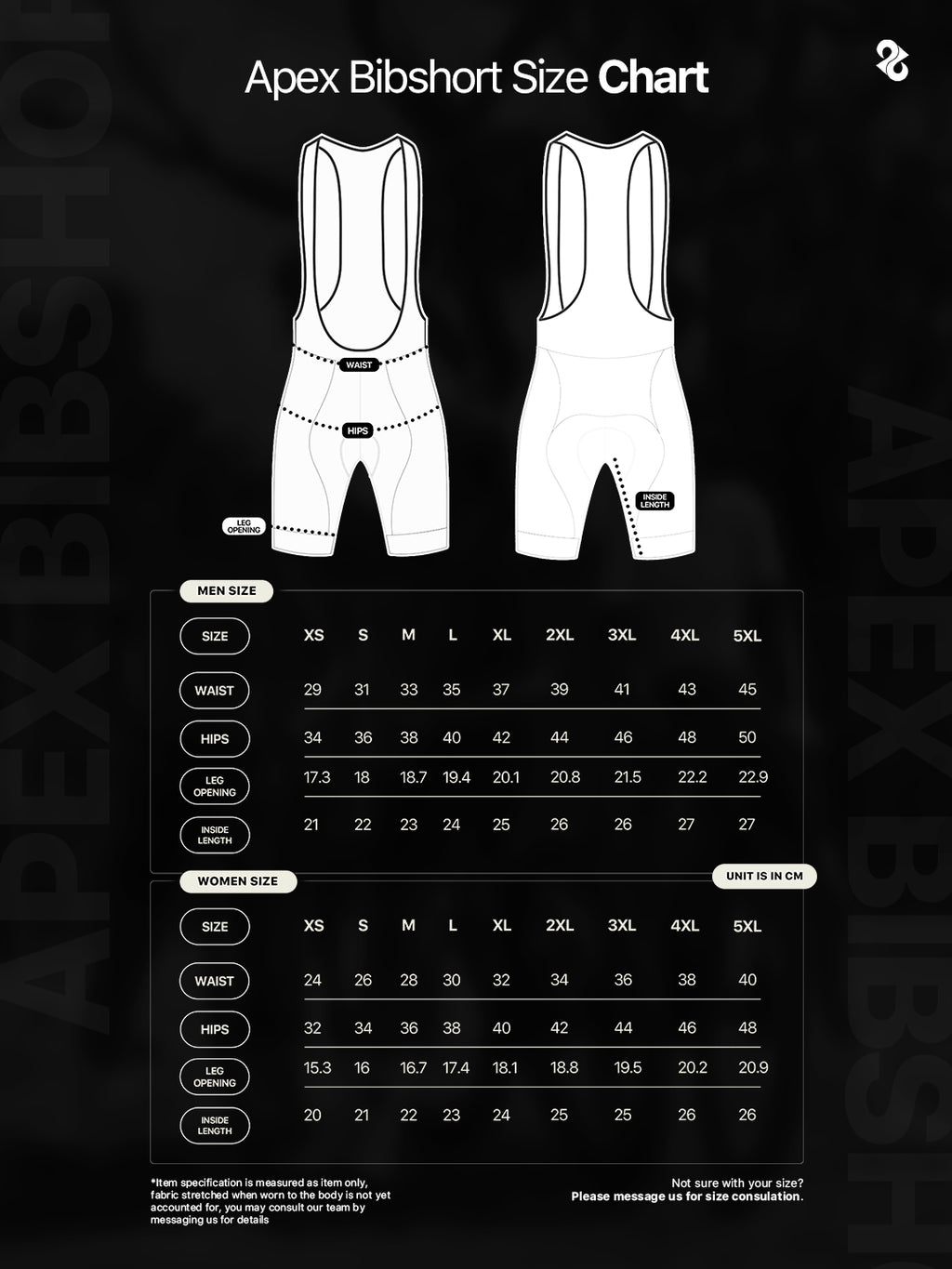 Apex Bibshorts (Female Specific)