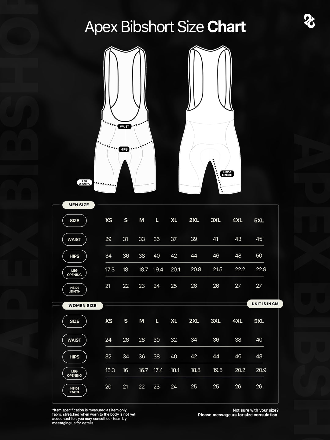 Apex Bibshorts (Female Specific)