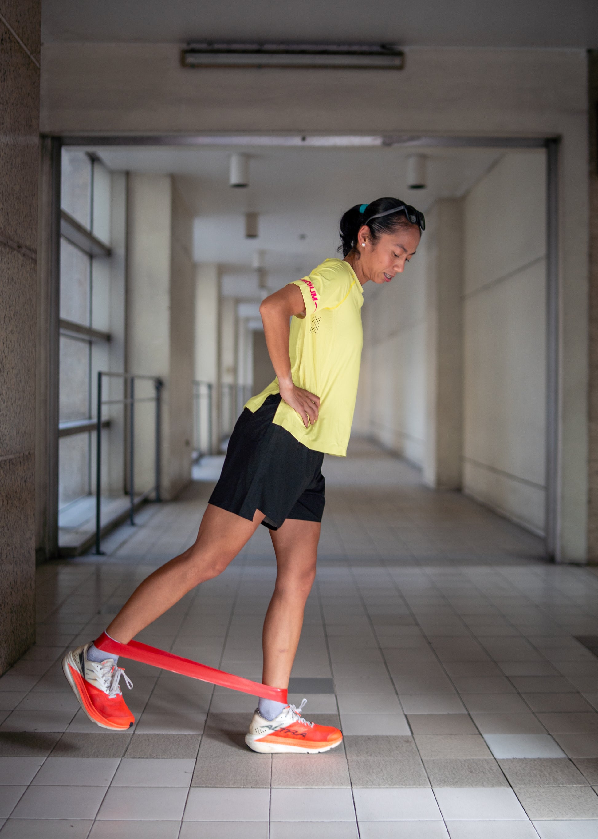 Butter Yellow Transition Tech Tee- Tech Shirt