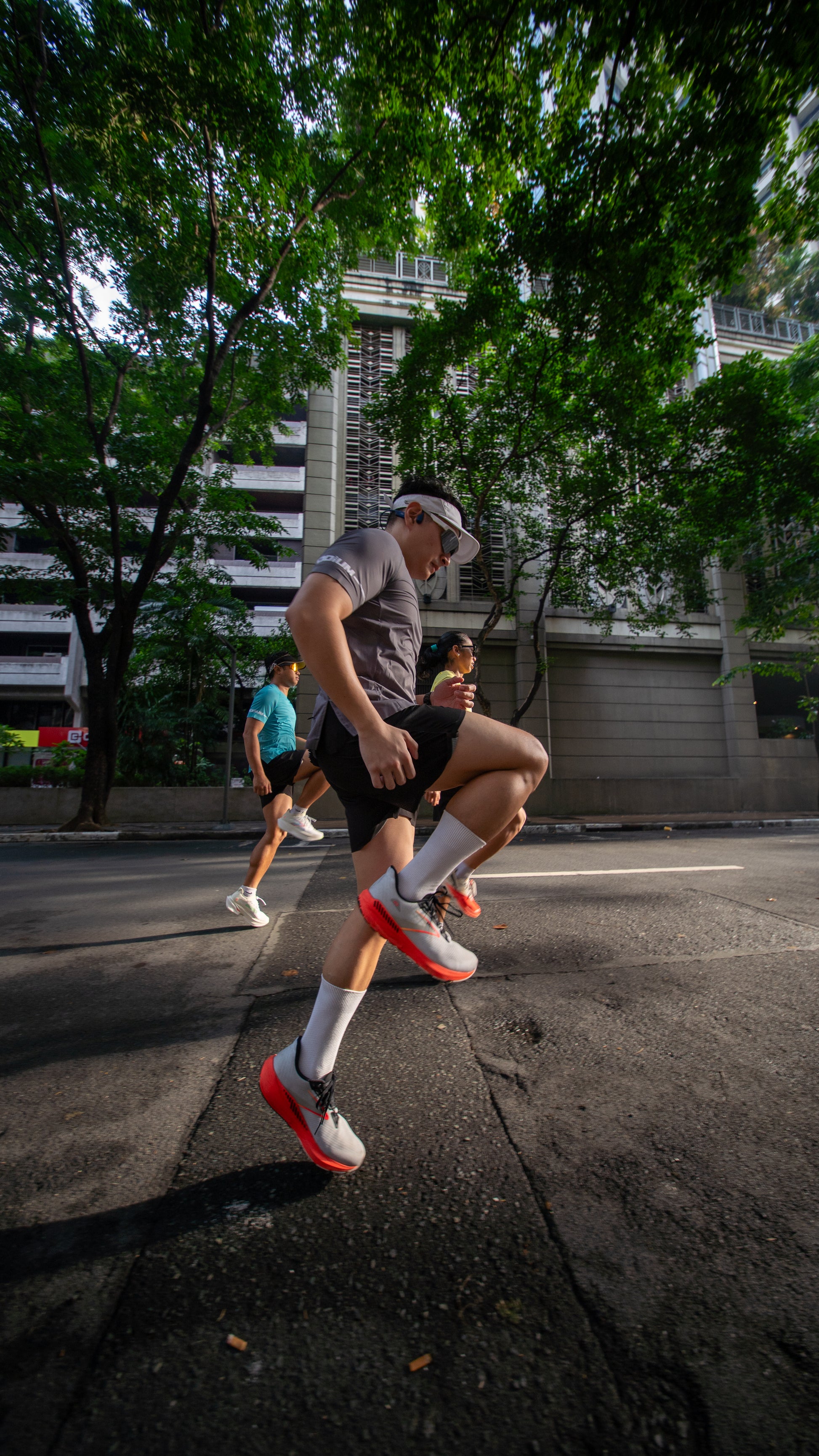 Pebble Grey Transition Tech Tee- Tech Shirt