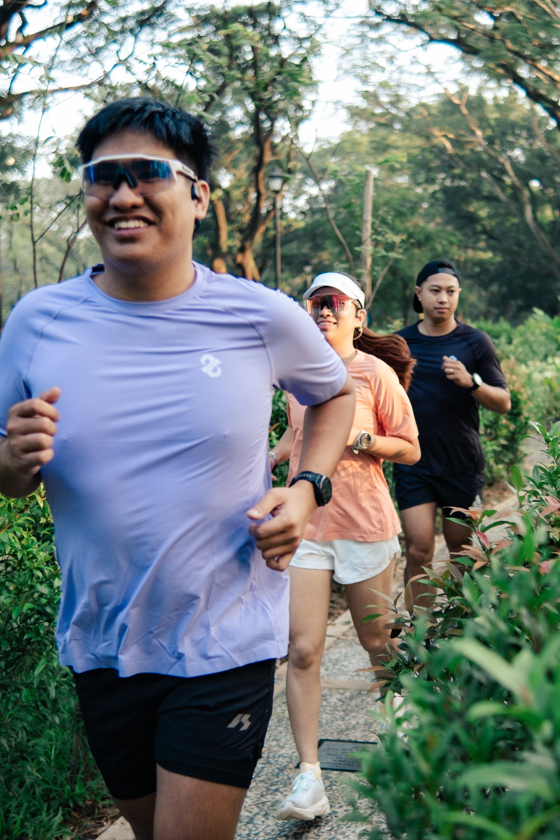Lilac Transition Tech Tee- Tech Shirt