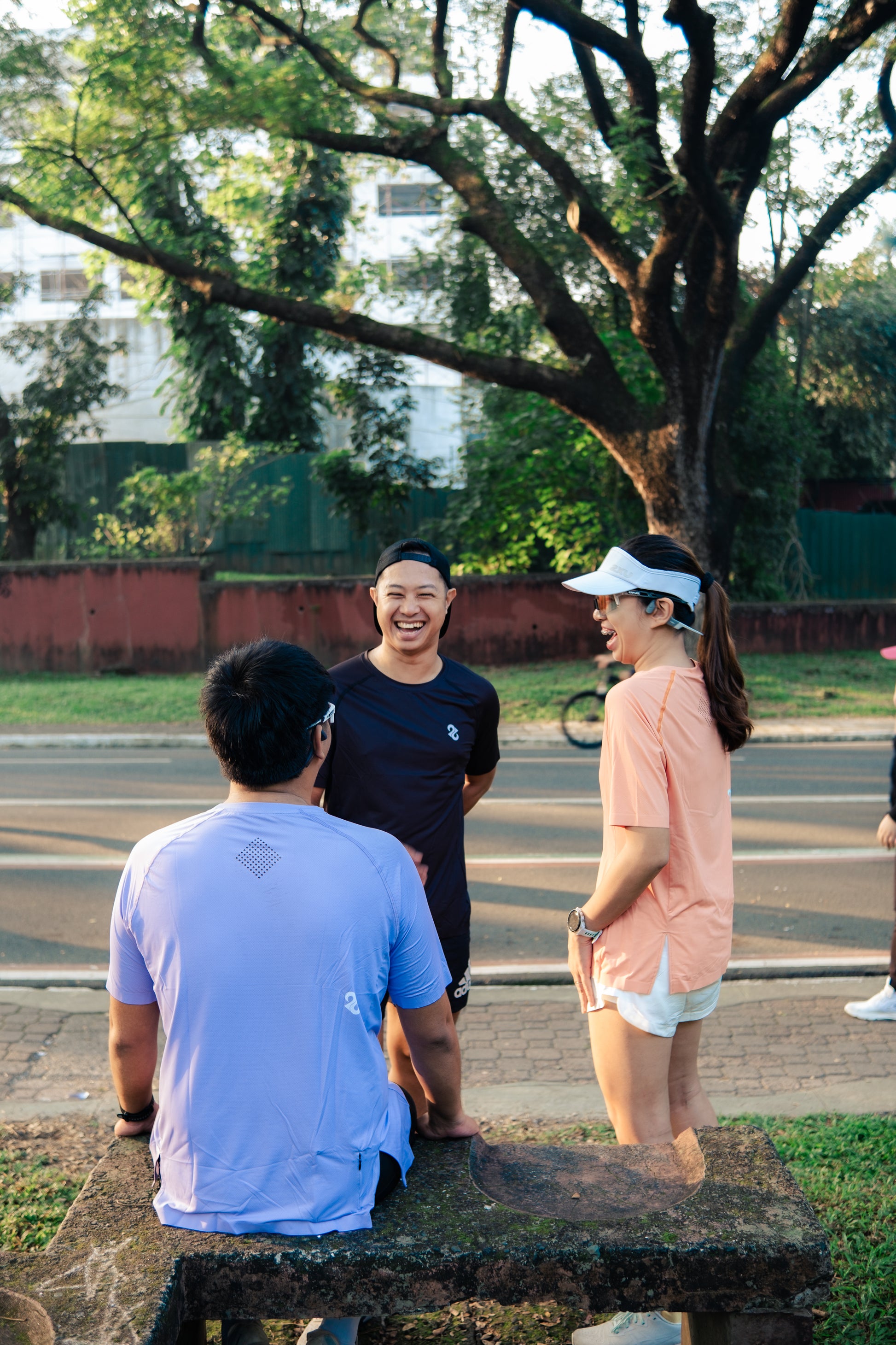 Lilac Transition Tech Tee- Tech Shirt