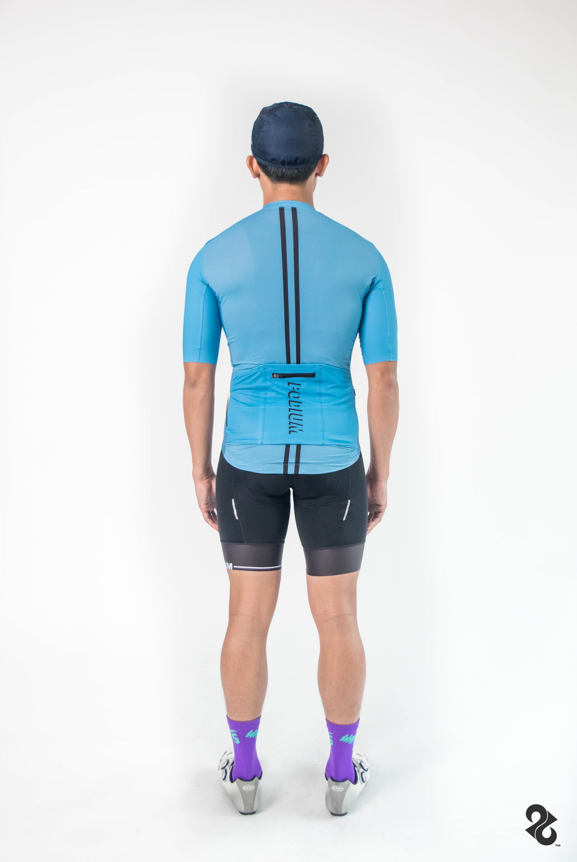 Slate Blue - Jersey Top