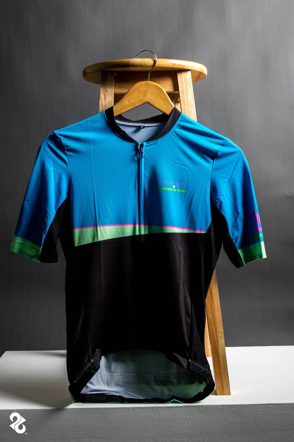 Blue Viz: PD x Rather Be Riding - Jersey Top