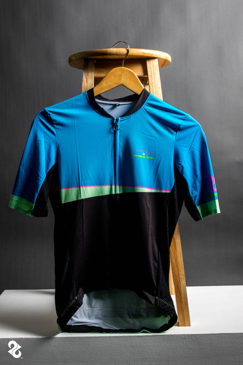 Blue Viz: PD x Rather Be Riding - Jersey Top