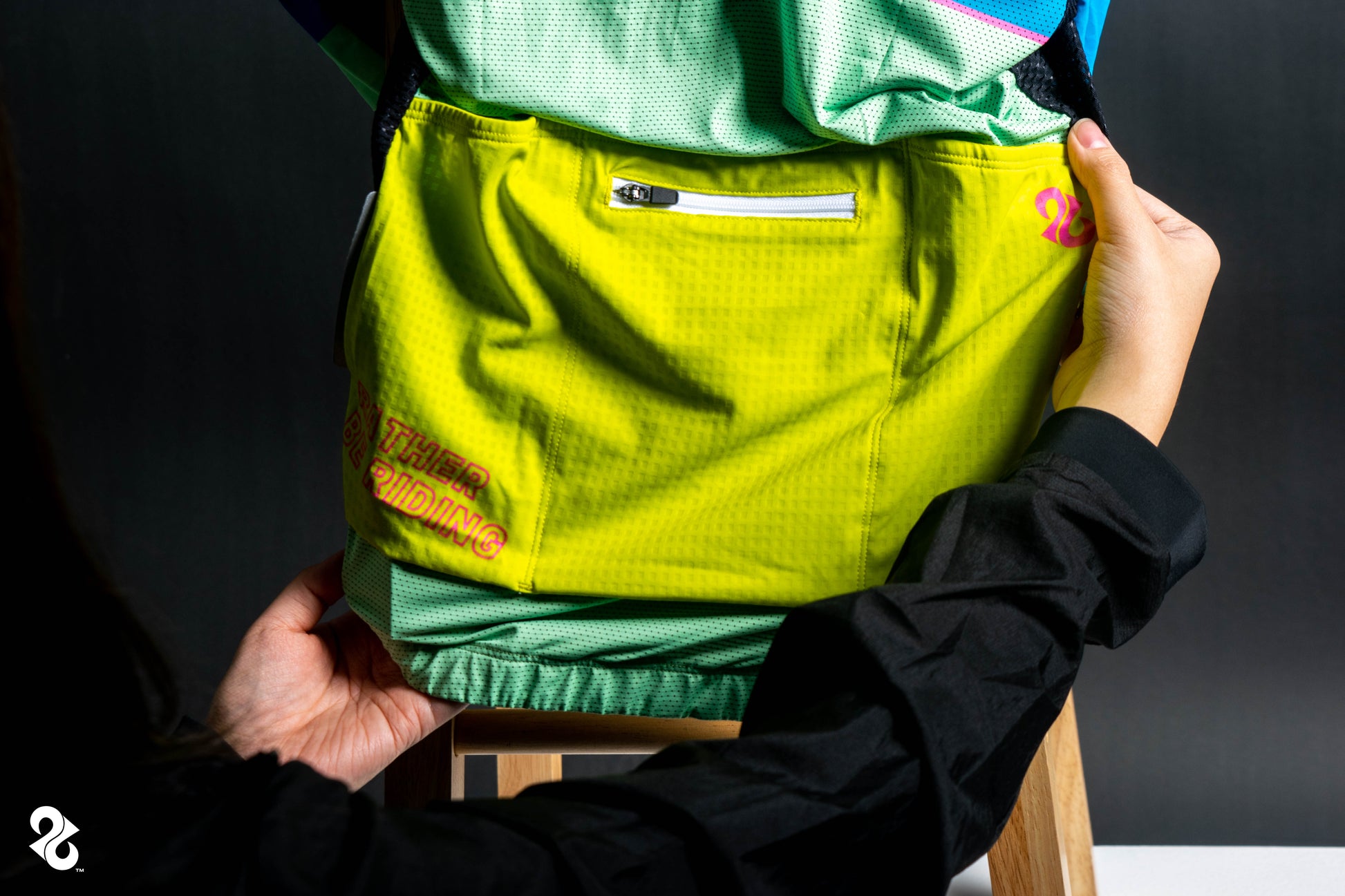 Blue Viz: PD x Rather Be Riding - Jersey Top