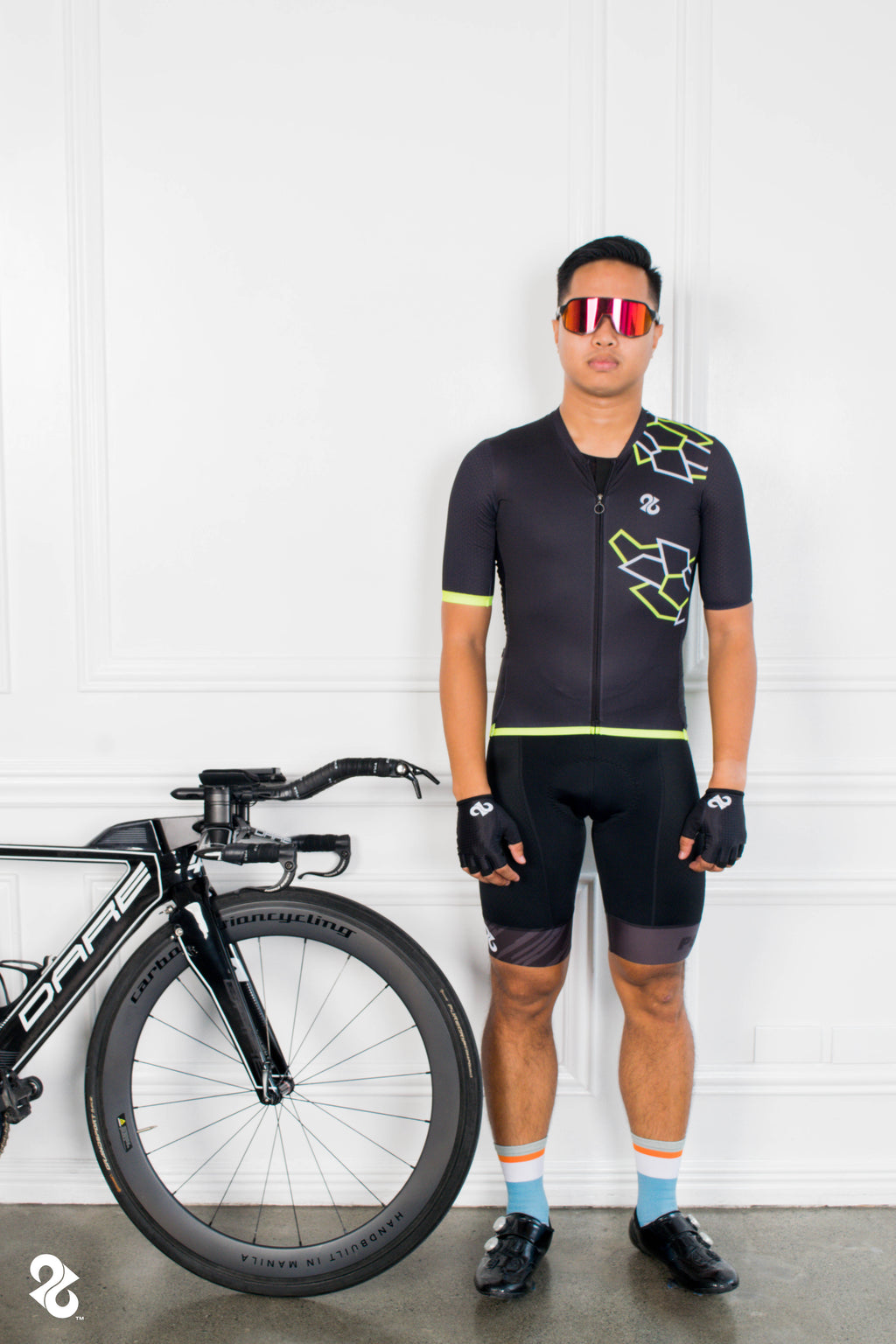 Black and Volt - Jersey Top