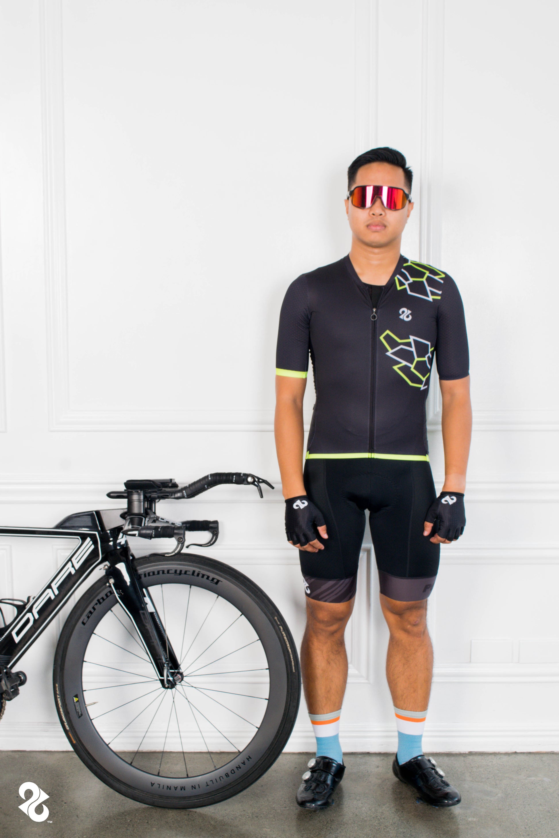 Black and Volt - Jersey Top