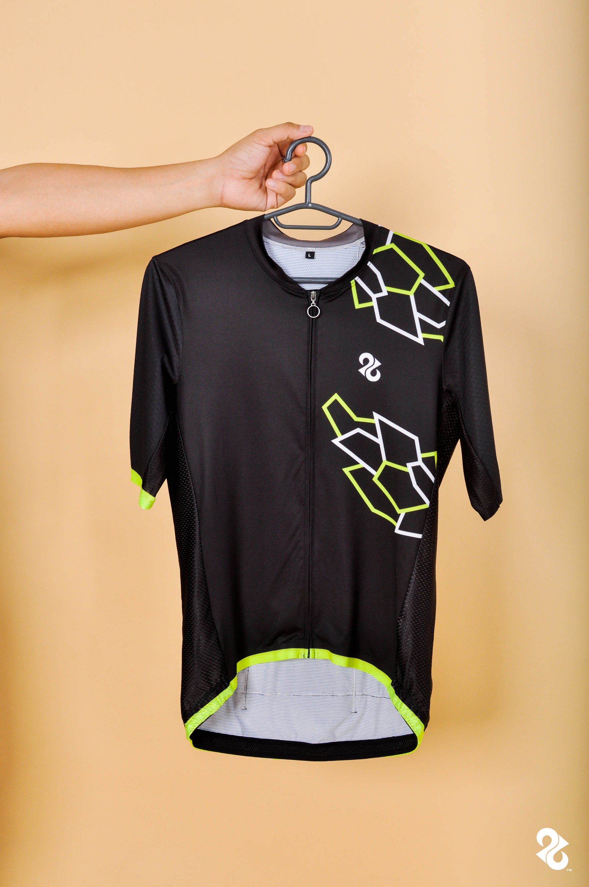 Black and Volt - Jersey Top