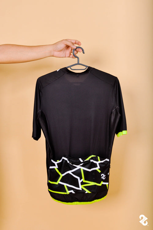 Black and Volt - Jersey Top