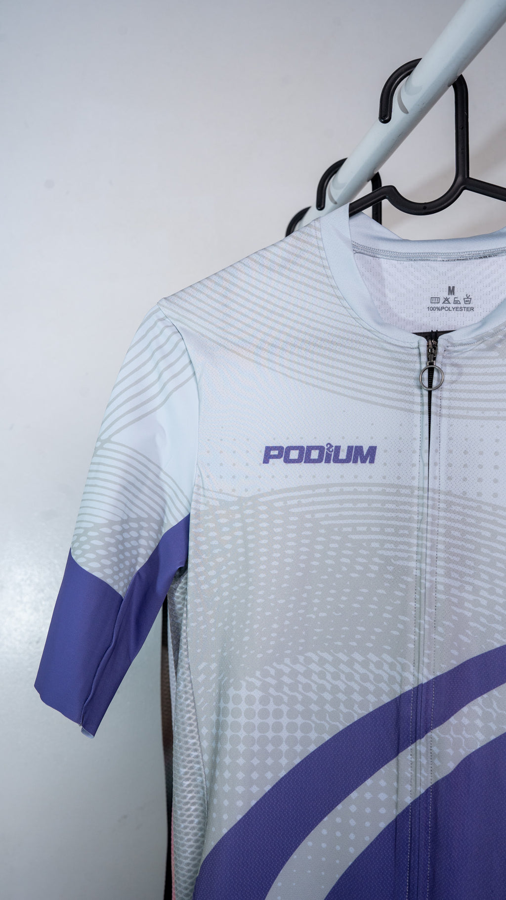 Purple Flux- Jersey Top