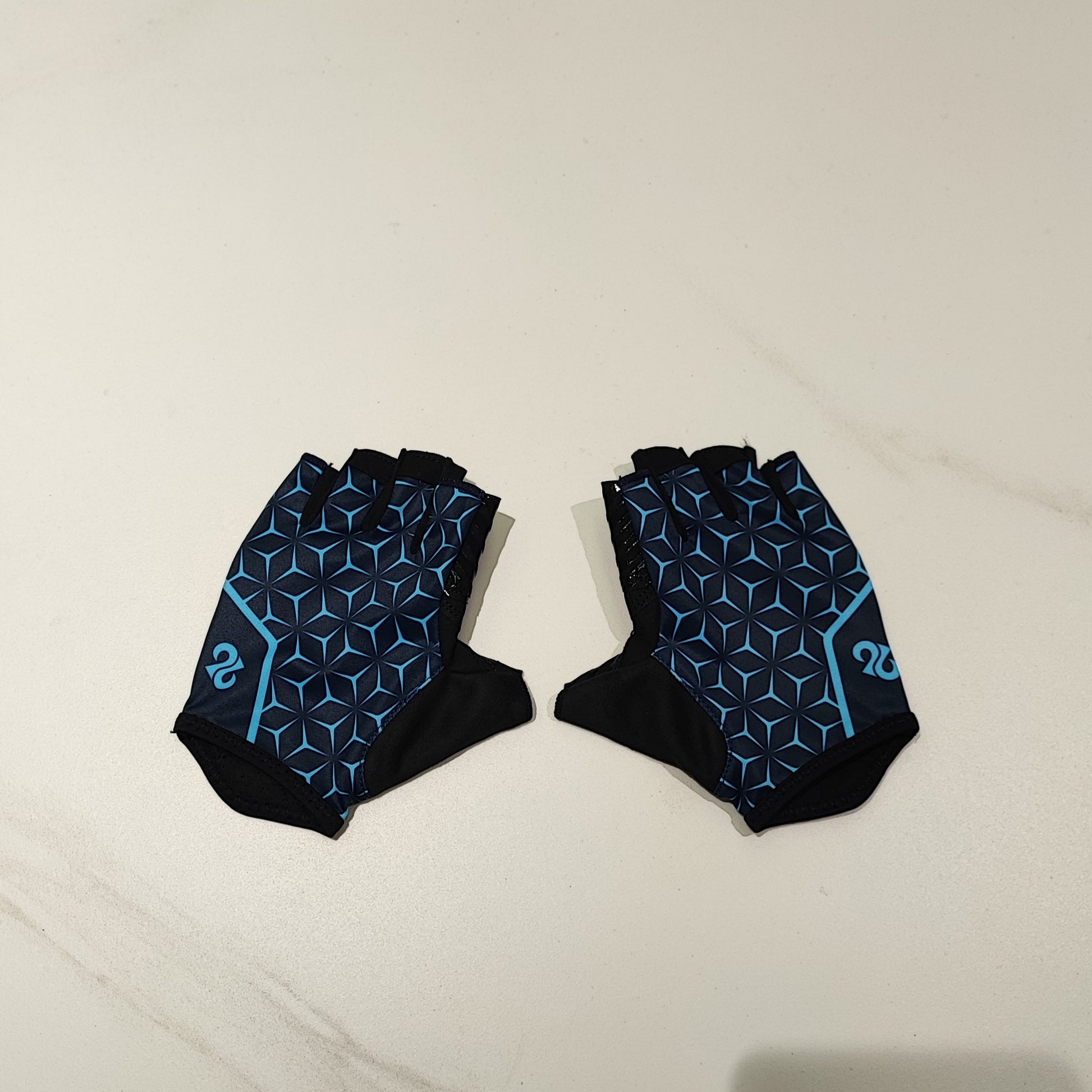 Glacier Blue Fast Paw Gloves- Cycling Gloves